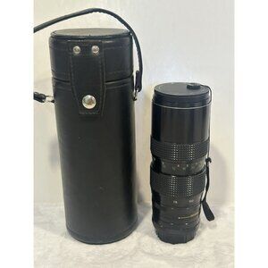soligor Auto Zoom Macro Camera Lens 1:3.5 With‎ Case